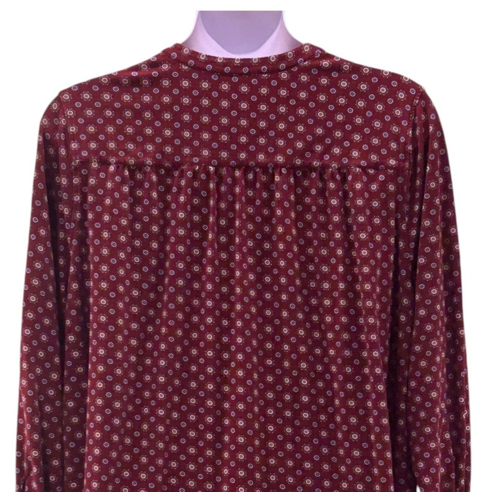 Lands End Button Tunic Top 3X - Picture 4 of 14